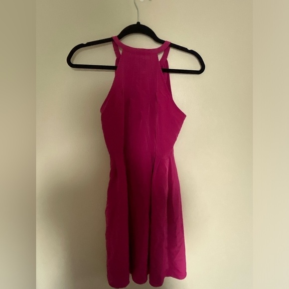 Magenta pink cocktail dress - Picture 2 of 3